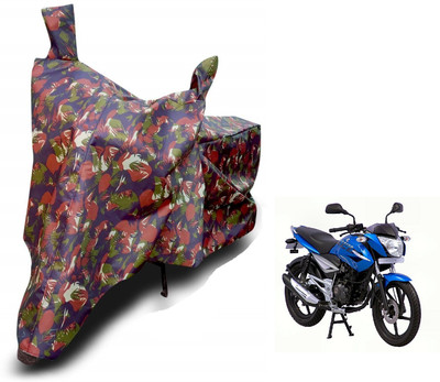 MOCKHE Waterproof Two Wheeler Cover for Bajaj(XCD 125cc, Brown)