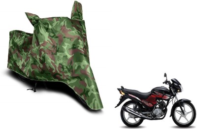 MOCKHE Waterproof Two Wheeler Cover for Yamaha(YBR 125, Green)