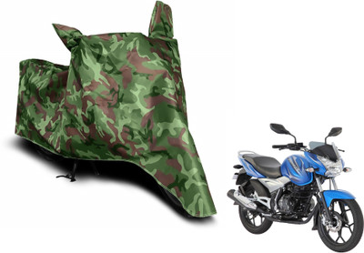 MOCKHE Waterproof Two Wheeler Cover for Bajaj(Discover 125 DTS-i, Green)