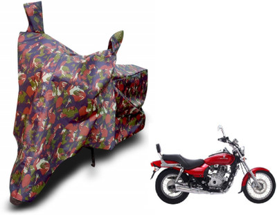 MOCKHE Waterproof Two Wheeler Cover for Bajaj(Avenger 220 DTS-i, Brown)