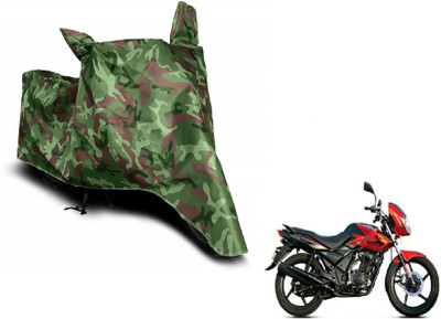 MOCKHE Waterproof Two Wheeler Cover for TVS(Flame DS 125, Green)