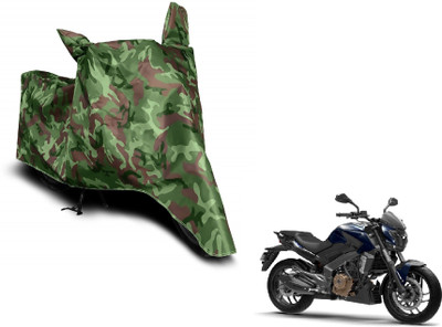 MOCKHE Waterproof Two Wheeler Cover for Bajaj(Dominar 400, Green)