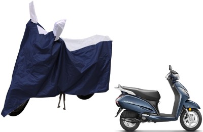 MOCKHE Waterproof Two Wheeler Cover for Honda(Activa 3G, Silver)