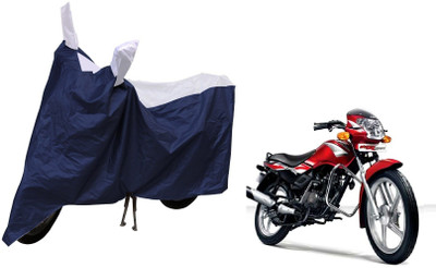 MOCKHE Waterproof Two Wheeler Cover for TVS(Star Sport, Silver)