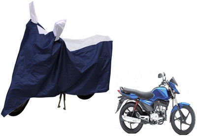 MOCKHE Waterproof Two Wheeler Cover for Mahindra(Stallio, Silver)