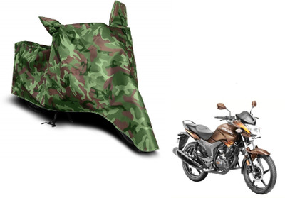 MOCKHE Waterproof Two Wheeler Cover for Hero(Hunk, Green)