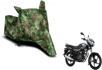 MOCKHE Waterproof Two Wheeler Cover for Bajaj(Discover 100 DTS-i, Green)