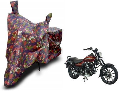 MOCKHE Waterproof Two Wheeler Cover for Bajaj(Avenger 150 Street, Brown)