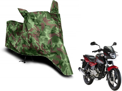 MOCKHE Waterproof Two Wheeler Cover for Bajaj(Pulsar 180 DTS-i, Green)