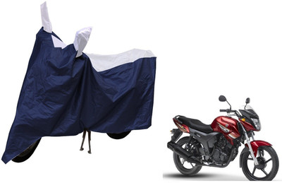 MOCKHE Waterproof Two Wheeler Cover for Yamaha(SZ X, Silver)