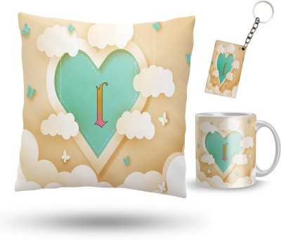 RADHKESHAVRANI Cushion, Keychain, Mug Gift Set