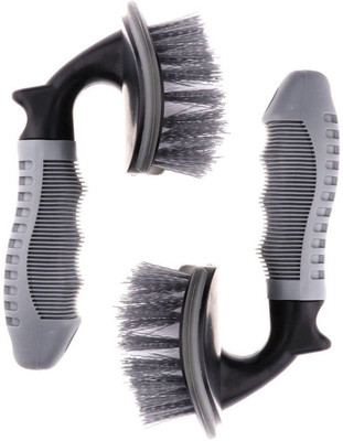 Znee Smart Pack of 2 Professional Economic Rim Wash Tool Auto Cleaning Care Car Wheel Tire Brush Vehicle Maintenance 0 ml Wheel Tire Cleaner(Pack of 2)