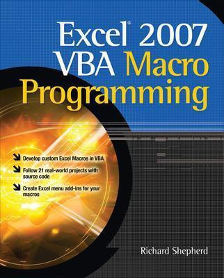 Excel 2007 VBA Macro Programming(English, Paperback, Shepherd Richard)