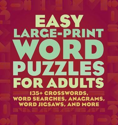 Easy Large-Print Word Puzzles for Adults(English, Paperback, Rockridge Press)