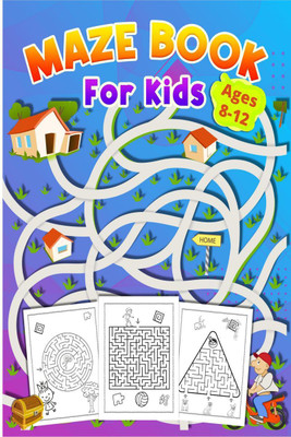 Maze Book for Kids Ages 8-12(English, Paperback, Meabot Marti)