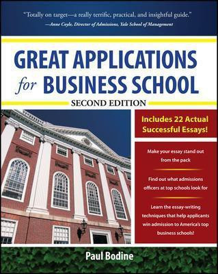 Great Applications for Business School, Second Edition(English, Electronic book text, Bodine Paul)
