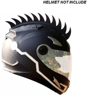 SRPHERE Helmet Mohawk for Bike(Black)