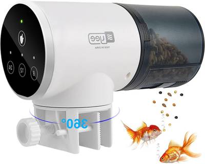 Qpets USB Charger 3 Way Automatic Fish Feeder Timer Turtle Food