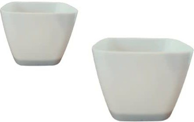 Naturally Green Self watering square v2 po 4 Plant Container Set(Pack of 4, Plastic)