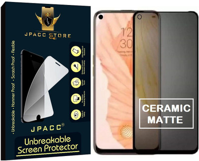 JPACC Screen Guard for REALME 7 PRO, Flexible Unbreakable Ceramic Matte Screen Guard Full Coverage Edge To Edge Front Fiber Screen Protector With INSTALLATION KIT FOR 7 PRO(Pack of 1)