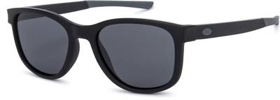 by Lenskart Polarized, UV Protection Wayfarer Sunglasses (51)  (For Men &amp; Women, Black)