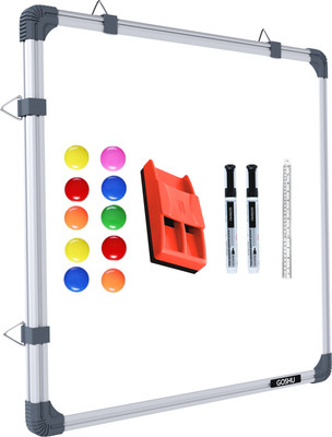 GOSHU Magnetic Whiteboards and Duster Combos(White)