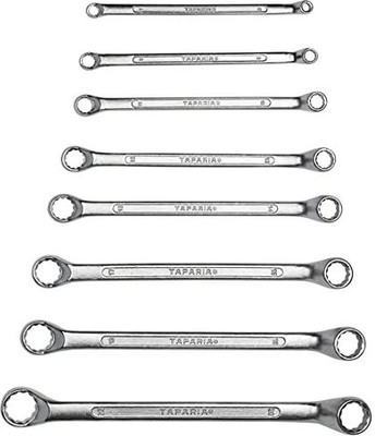 TAPARIA 1808 TAPARIA RING SPANNER Double Sided Box End Wrench(Pack of 8)