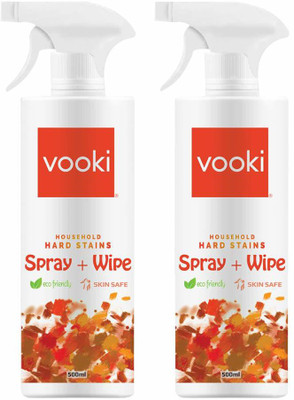 vooki Household Hard Spray + Wipe All Purpose Cleaner(1000 ml)