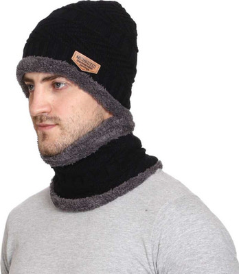Azre Self Design Beanie Cap