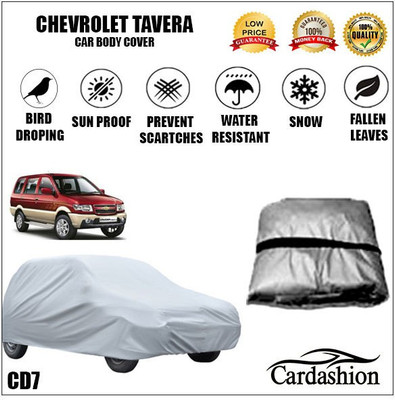 cardashion Car Cover For Chevrolet Tavera(Silver)