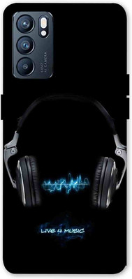 NDCOM Back Cover for Oppo Reno6 5G(Black, Hard Case, Pack of: 1)