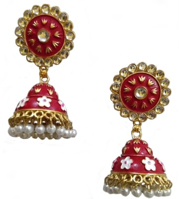 Vidushi Sparkle Princess Alloy Jhumki Earring