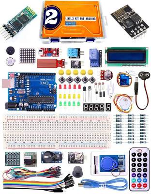 IDUINO Arduino uno R3 with RFID and bluetooth compatible with Arduino IDE and Uno R3 Electronic Components Electronic Hobby Kit