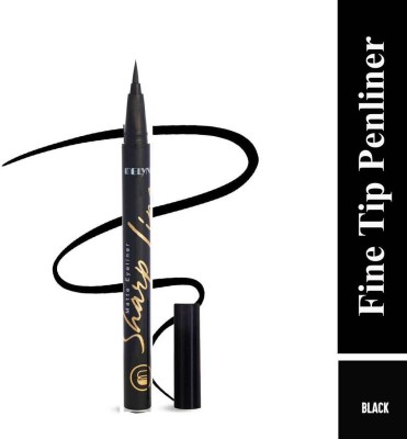 KLEUR Magic eyes Matte Eyeliner 24hr long wear, Waterproof fine tip 8 g(Black)