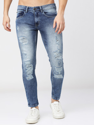 HIGHLANDER Tapered Fit Men Light Blue Jeans