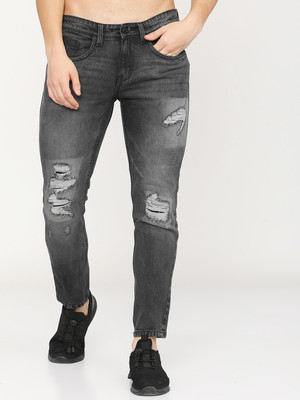 HIGHLANDER Tapered Fit Men Grey Jeans