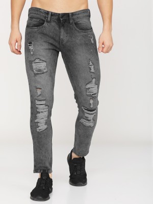 HIGHLANDER Tapered Fit Men Grey Jeans