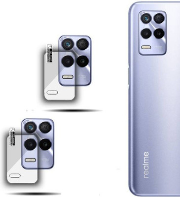 XAZE Back Camera Lens Glass Protector for REALME 8S(Pack of: 2)