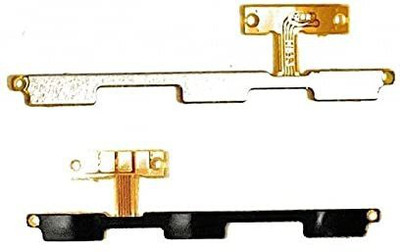 Shinzo Power On/Off Switch Volume Up/Down Button Key Flex Cable Ribbon Compatible for Tecno KB2 (OG) - Volume Button Flex Cable