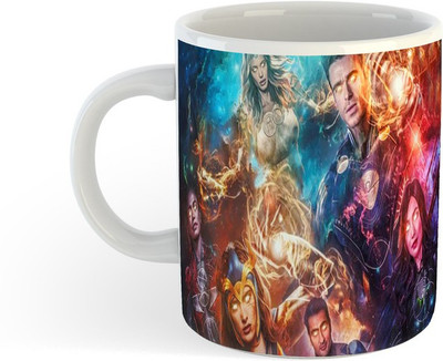 ADN21 All Day New Printed Eternals Ceramic Coffee 20 Ceramic Coffee Mug(330 ml)