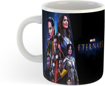 ADN21 All Day New Printed Eternals Ceramic Coffee 13 Ceramic Coffee Mug(330 ml)