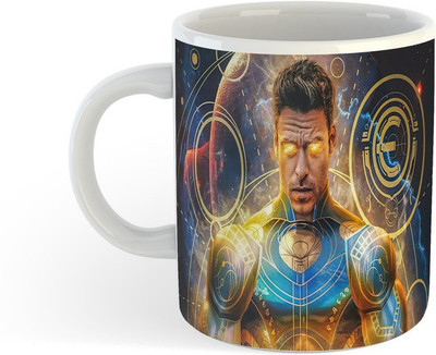 ADN21 All Day New Printed Eternals Ceramic Coffee 5 Ceramic Coffee Mug(330 ml)
