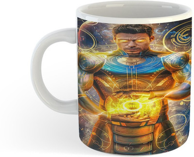 ADN21 All Day New Printed Eternals Ceramic Coffee 6 Ceramic Coffee Mug(330 ml)