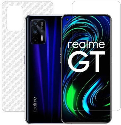 HOBBYTRONICS Front and Back Screen Guard for Realme GT 5G(Pack of 1)