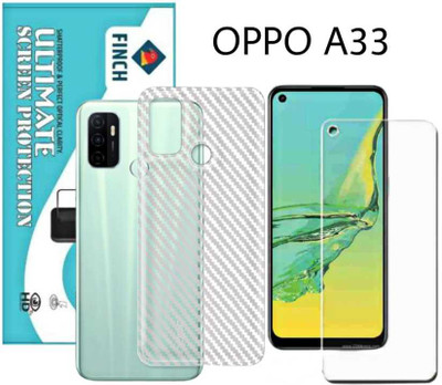 FINCH Front and Back Screen Guard for OPPO A33(Pack of 2)