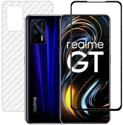 HOBBYTRONICS Front and Back Screen Guard for Realme GT 5G(Pack of 1)