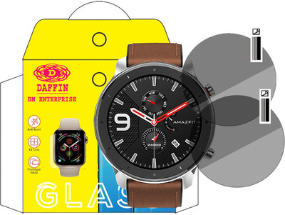 daffin Screen Guard for Huami Amazfit GTR 47 MM SMARTWATCH(Pack of 2)