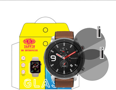 daffin Screen Guard for Huami Amazfit GTR 47 MM SMARTWATCH(Pack of 2)