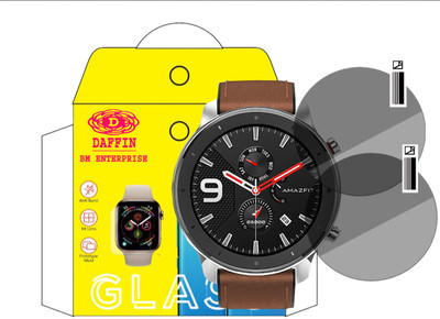 daffin Screen Guard for Huami Amazfit GTR 47 MM SMARTWATCH(Pack of 2)