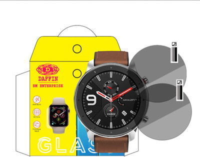 daffin Screen Guard for Huami Amazfit GTR 47 MM SMARTWATCH(Pack of 2)